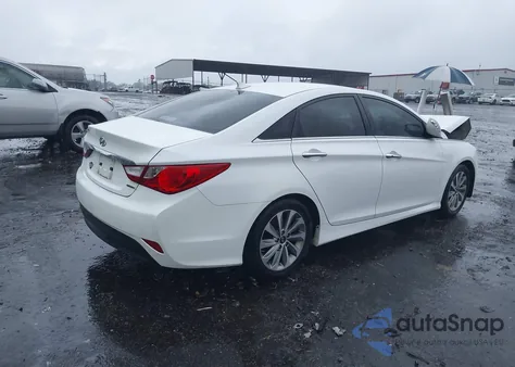 2014 Hyundai Sonata Limited из США, поврежденный, VIN 5NPEC4AC4EH813350